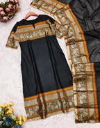 Cotton Elegant Straight 2 Piece Suit Set