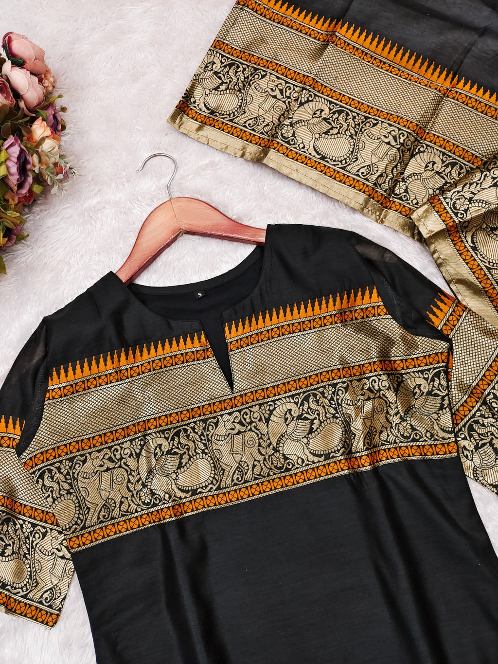 Cotton Elegant Straight 2 Piece Suit Set