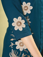 Designer Heavy Rayon Embroidered Co-Ord Set,