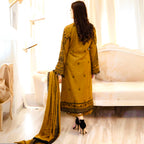 Party Wear Faux Georgette Embroidered Top Plazzo Dupatta Set