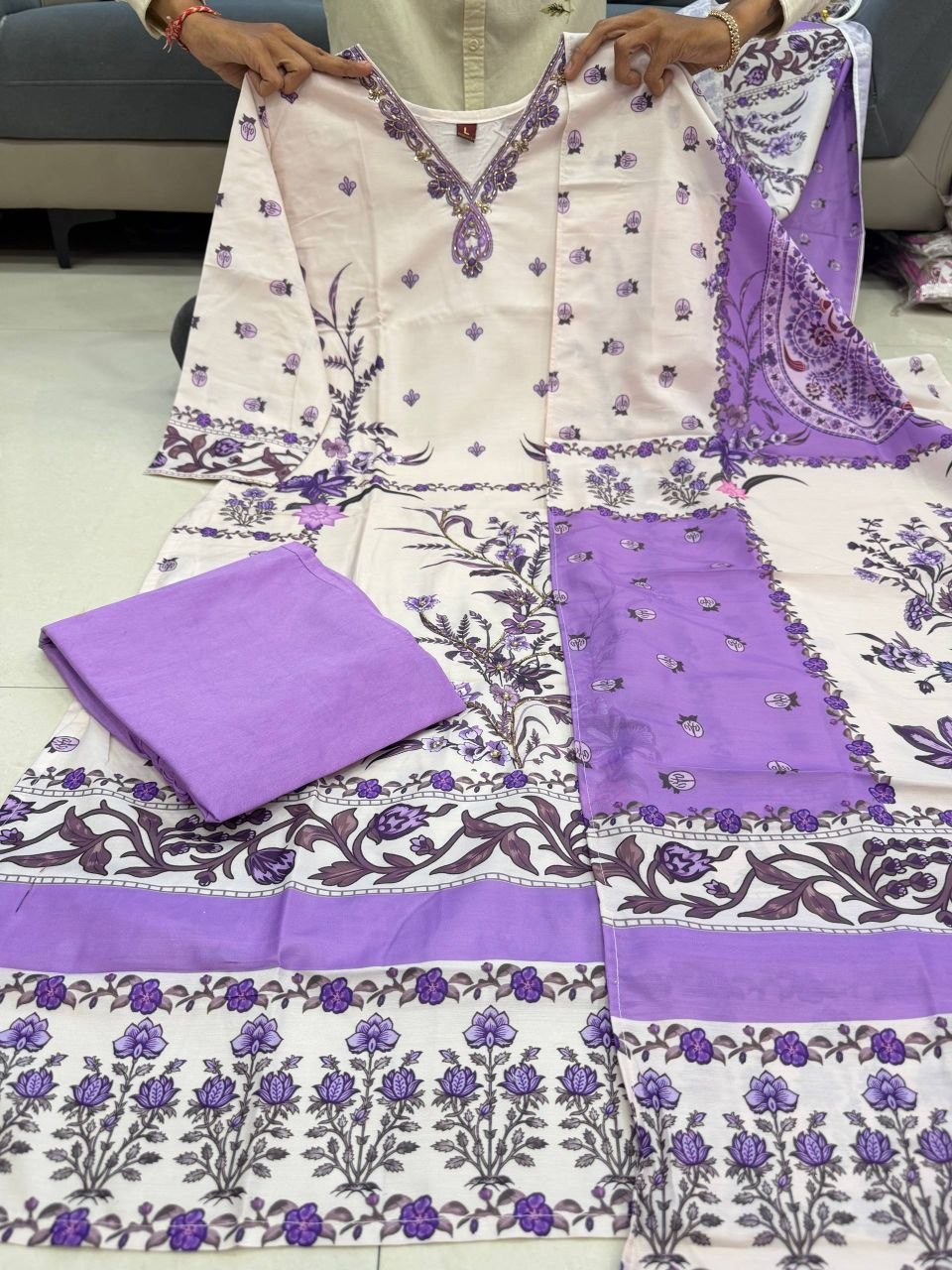 Premium Berry Silk Suit Set with Dupatta | Embroidered Ethnic Wear