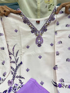 Premium Berry Silk Suit Set with Dupatta | Embroidered Ethnic Wear