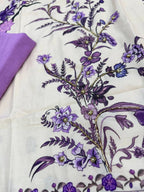 Premium Berry Silk Suit Set with Dupatta | Embroidered Ethnic Wear