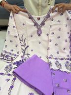 Premium Berry Silk Suit Set with Dupatta | Embroidered Ethnic Wear