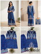 Printed Crape Silk Co-Ord Set for Women