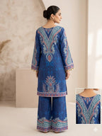 Printed Crape Silk Co-Ord Set for Women