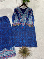 Printed Crape Silk Co-Ord Set for Women
