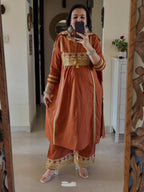Jaipuri Cotton Kurti Set with Palazzo & Dupatta | 60x60 Pure Cotton Straight Fit Ethnic Wear for Women