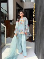 Farsi Salwar Suit Set for Women with Dupatta