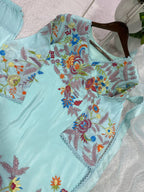 Farsi Salwar Suit Set for Women with Dupatta