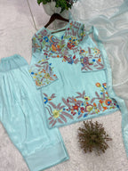 Farsi Salwar Suit Set for Women with Dupatta