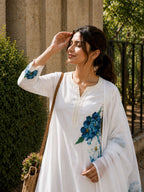 Special Lilan Cotton Printed Kurti Set with Pant & Dupatta