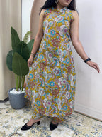 Summer Special Pure Cotton Printed Co-ord Set for Women | Sleeveless Kurti & Palazzo Set