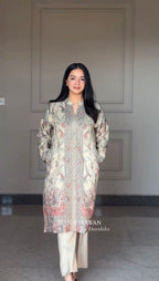Berry Silk Kurta Pant Dupatta Set for Women