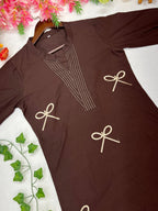 Premium Voile Cotton Kurta Palazzo Set