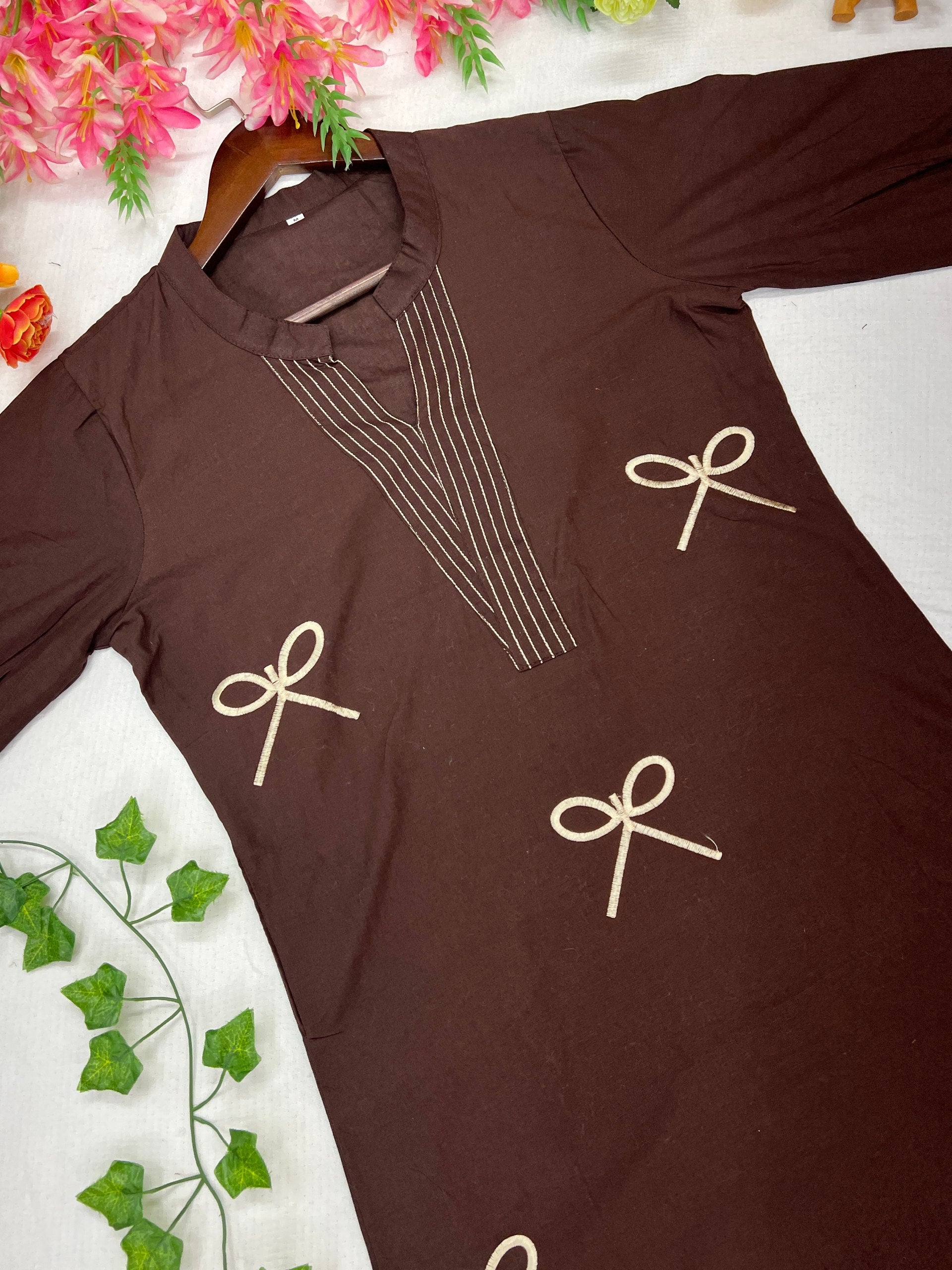 Premium Voile Cotton Kurta Palazzo Set