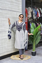 Premium Jaipur Cotton Kurti Set with Pant & Dupatta | Women's Ethnic Wear