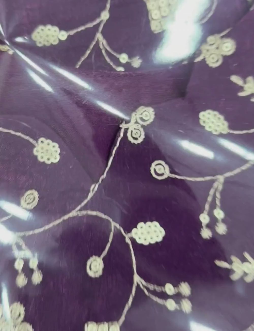 Crunchy Silk Embroidered Kurta Set with Dupatta and Bell Bottom Pant