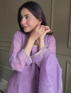 Farshi Salwar Set with Silk Kurta & Dupatta